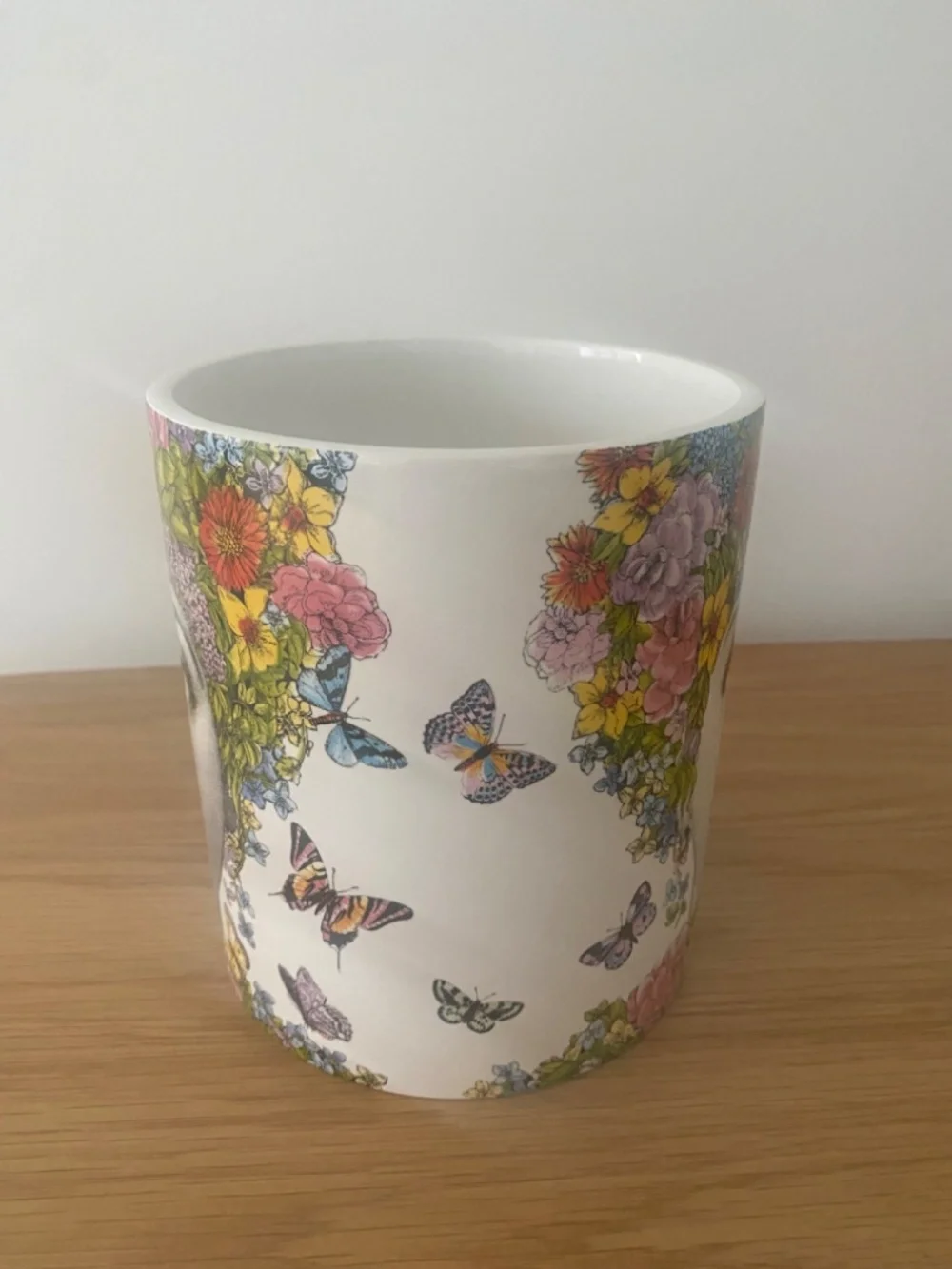 Fornasetti candle (candle used) approx 6.5 x 6 inches perfect condition